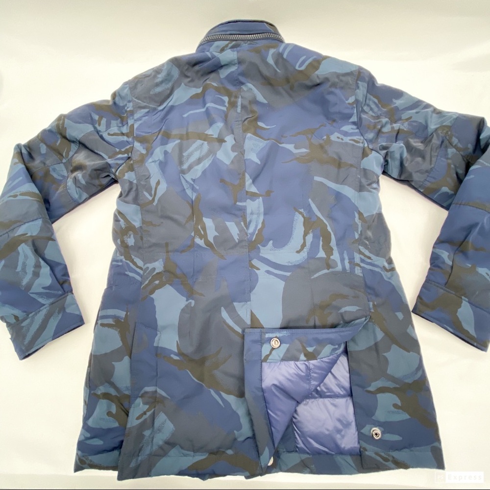 Polo Ralph Lauren Down Filled Blue Camo Field Coat - Picture 10 of 15